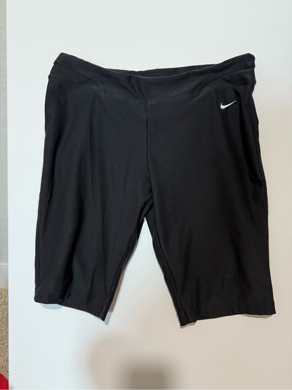 Nike Women's Black Performance Bike Shorts with Swoosh